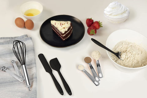 MUSENTIAL 20-Piece Silicone Kitchen Utensil Set with Holder