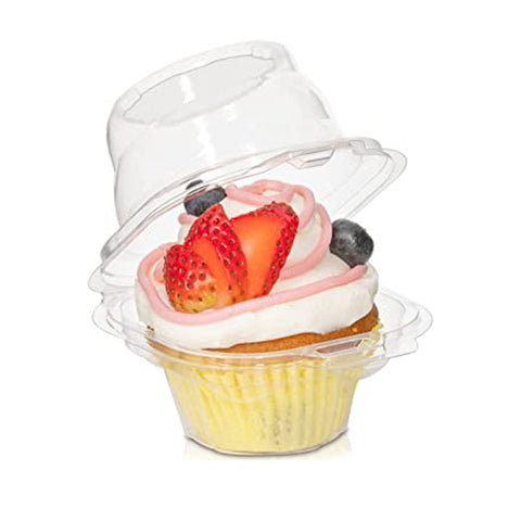 MUSENTIAL Individual Stackable Cupcake Containers