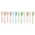 MUSENTIAL 10" Inch Wheat Straw Set (6 Dinner Plates / Spoons & Forks)