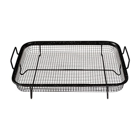 MUSENTIAL 2-Piece Non-Stick Air Fry Tray Bakeware Set for Oven, 13 x 9-Inch